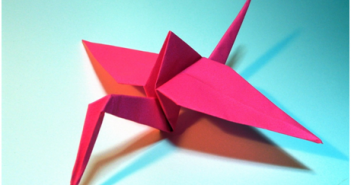 Origami na decoração Origami