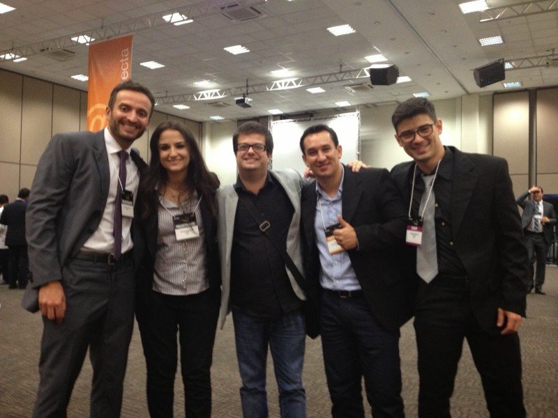 palestrante guilherme machado, israel degasperi, mariana ferronato, marcel sampaio e guru do corretor