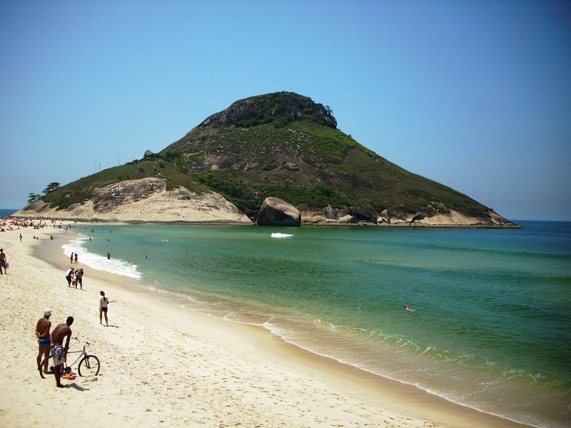 Praia do Recreio dos Bandeirantes no RJ