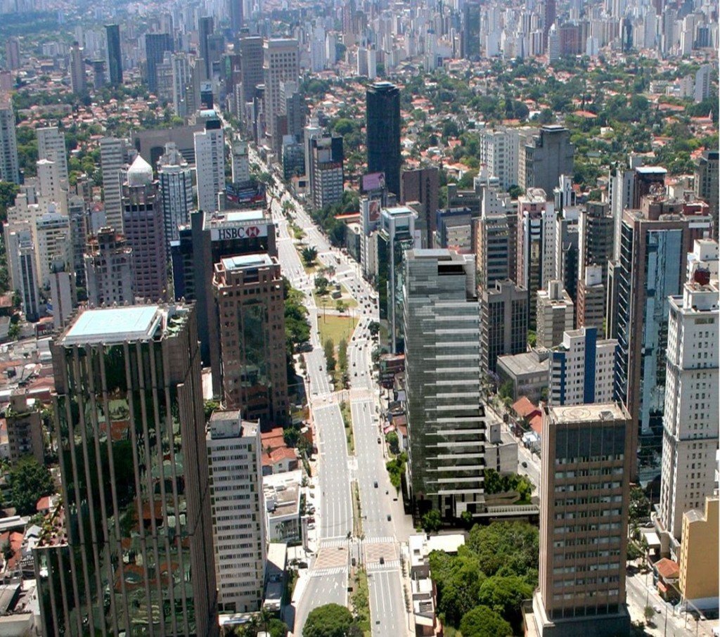 A Vila Olímpia abriga um grande centro financeiro em SP.