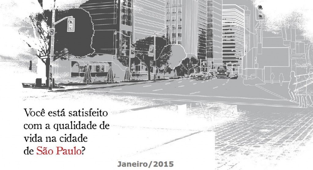 Você está satisfeito com a qualidade de vida em São Paulo?
