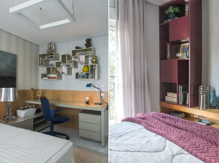 Modelos de nichos e ideias para a decoração do quarto Modelos de nichos e ideias para a decoração do quarto