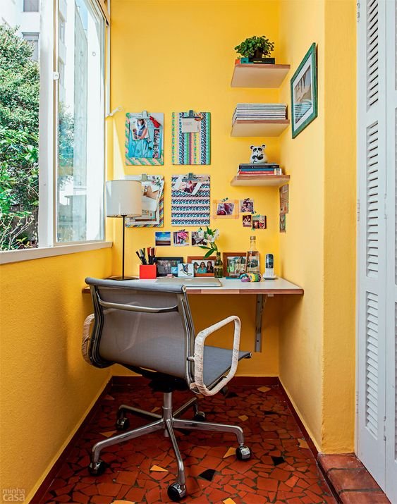 Como decorar o seu escritório para o home office