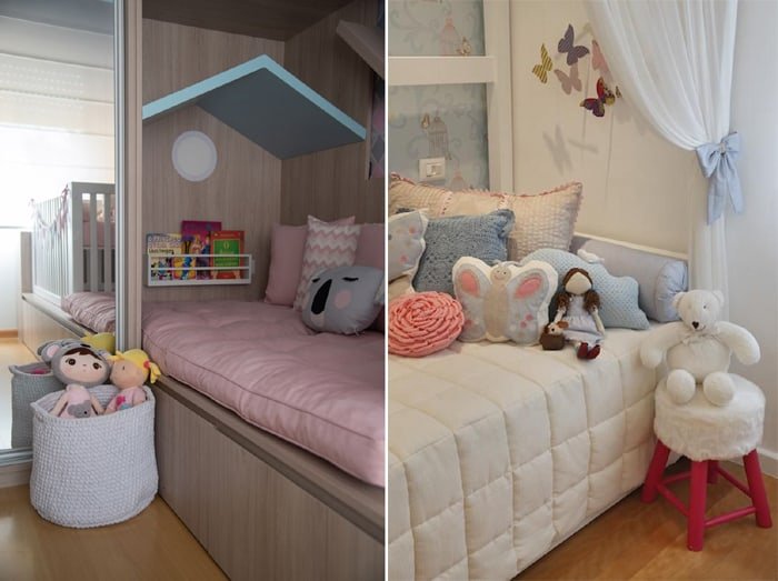 Puff para quarto infantil