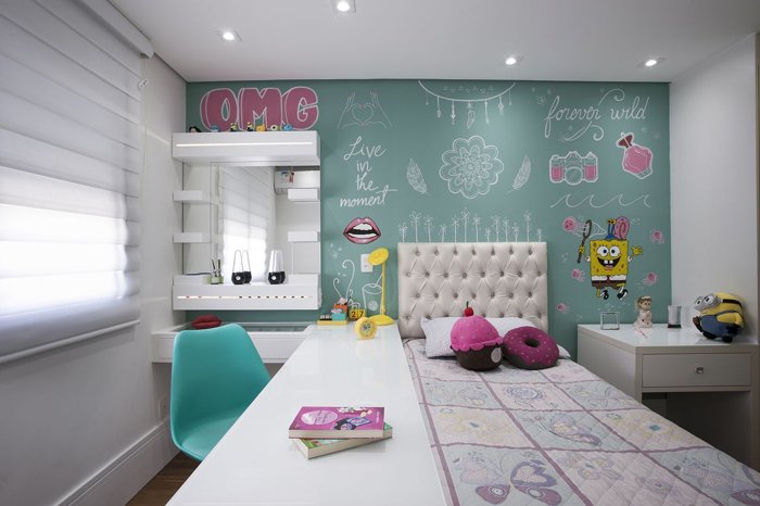 Quarto menina de 8 anos